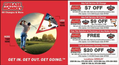 grease monkey coupons frisco co